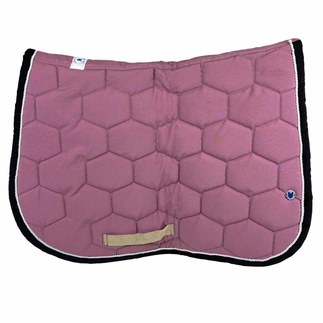 Tapis de selle vieux rose occasion - Equidees - Osmoz sellerie